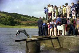 Jack Loftus once again dips into his photographic archive to share scenes of old Castlebar with you. Photographs of a Swimming Gala at Church Lake 1982 organised by Michael (Hero) Guthrie. Click photo for more.