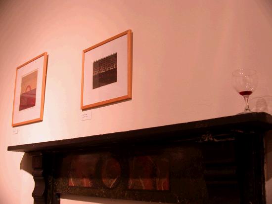 The Gavin Hogg exhibition graced the walls of the Linenhall gallery at the Launch of "Time to Write" by Linenhall Writers 2001-2004 Edited by JeanTuomey and Geraldine Mitchell. The book is a collection of prose and poetry written by writers who have worked with Jean Tuomey in creative writing groups. 26 Nov 2004.