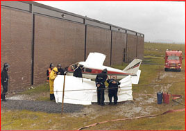 Do you remember this incident - an aircraft crashing into the side of what is now Baxter, Castlebar? Click photo for details from Noel O'Neill.