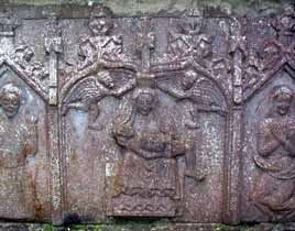 Pieta, part of the high altar at Straide Friary