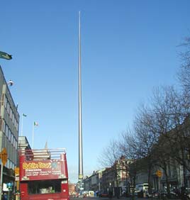 The Spire in O'Connell Street Dublin