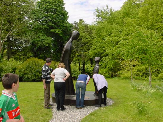 On 20 Sep 2004 The Minister for European Affairs, Dick Roche T.D., together with Mr George Yeo, Minister for Foreign Affairs of Singapore inaugurated one of the late Brother Joseph McNally's most famous works - a 2.5m high bronze casting of Counsellor II at the National Museum of Country Life in Castlebar, Co. Mayo. 