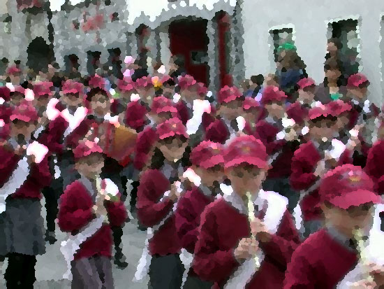 Impressions of Castlebar's St. Patrick's Day Parade 2005