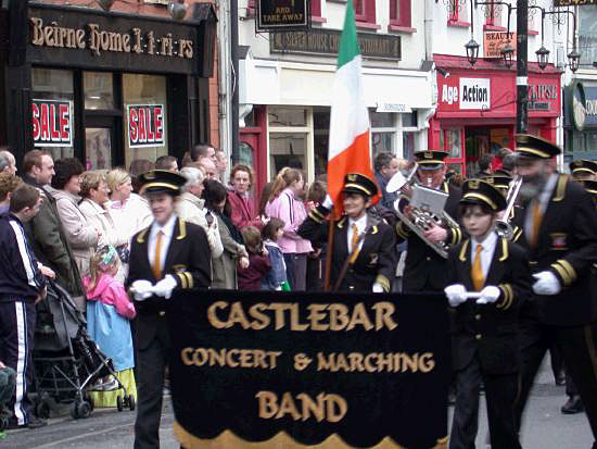 Castlebar St. Patricks Day Parade 2005 - From Linenhall Street