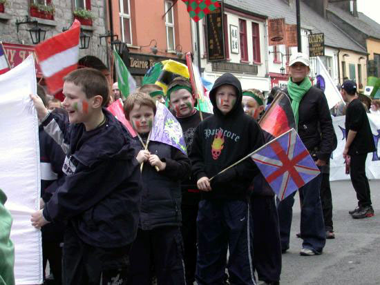 Castlebar St. Patricks Day Parade 2005 - From Linenhall Street