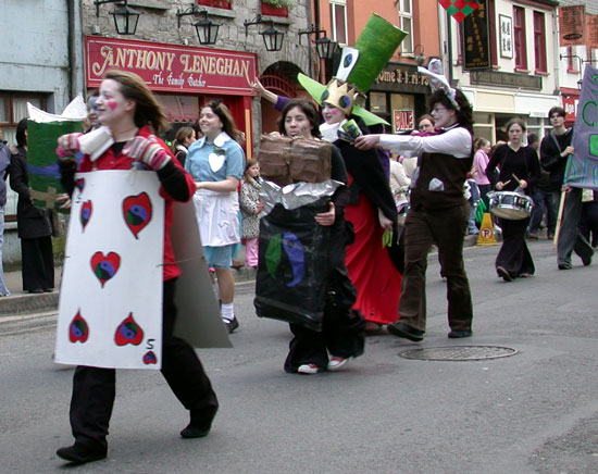 Castlebar St. Patricks Day Parade 2005 - From Linenhall Street