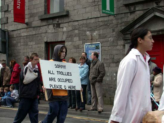 Castlebar St. Patricks Day Parade 2005 - From Linenhall Street