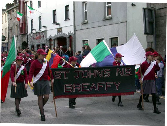 Castlebar St. Patricks Day Parade 2005 - From Linenhall Street