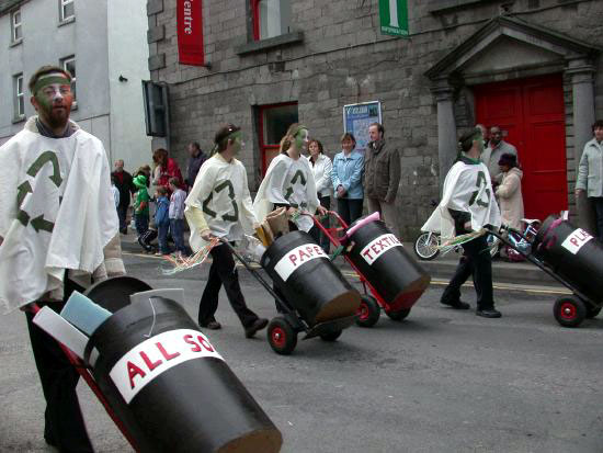 Castlebar St. Patricks Day Parade 2005 - From Linenhall Street