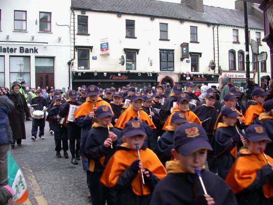 Mainly from Main Street Castlebar the  St Patrick's Day Parade 2006