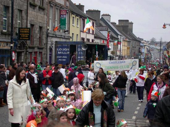 Mainly from Main Street Castlebar the  St Patrick's Day Parade 2006