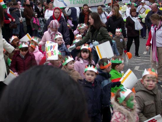 Mainly from Main Street Castlebar the  St Patrick's Day Parade 2006