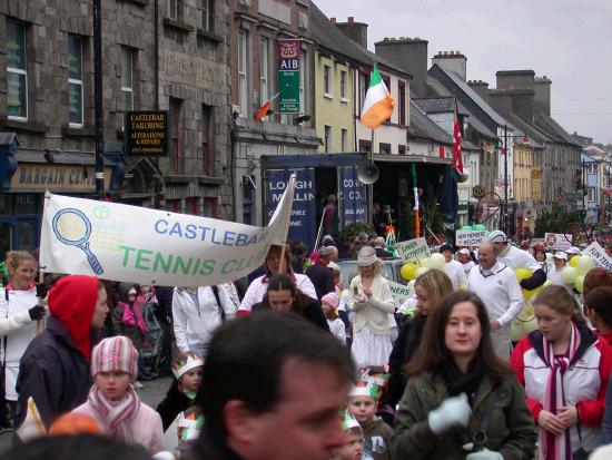 Mainly from Main Street Castlebar the  St Patrick's Day Parade 2006