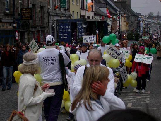 Mainly from Main Street Castlebar the  St Patrick's Day Parade 2006