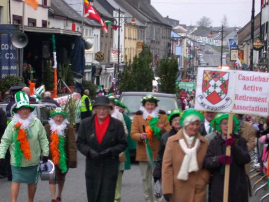 Mainly from Main Street Castlebar the  St Patrick's Day Parade 2006