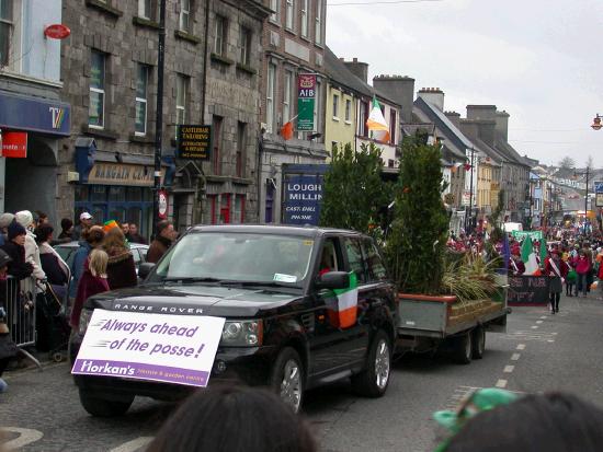 Mainly from Main Street Castlebar the  St Patrick's Day Parade 2006