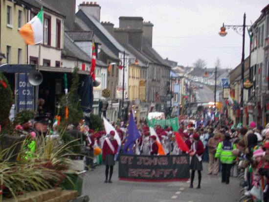 Mainly from Main Street Castlebar the  St Patrick's Day Parade 2006