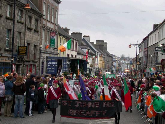 Mainly from Main Street Castlebar the  St Patrick's Day Parade 2006