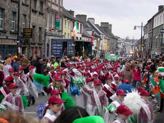 Mainly from Main Street Castlebar the  St Patrick's Day Parade 2006