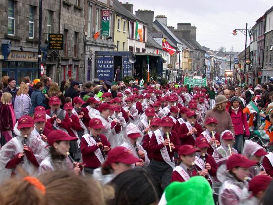 Mainly from Main Street Castlebar the  St Patrick's Day Parade 2006