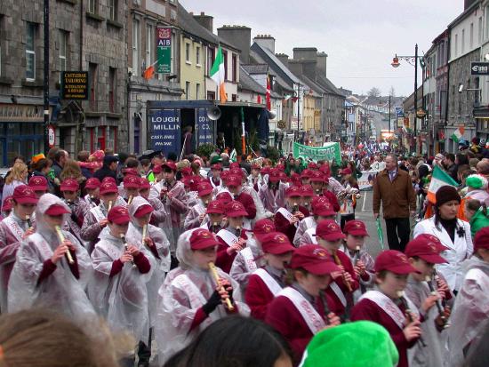 Mainly from Main Street Castlebar the  St Patrick's Day Parade 2006