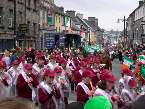 Mainly from Main Street Castlebar the  St Patrick's Day Parade 2006