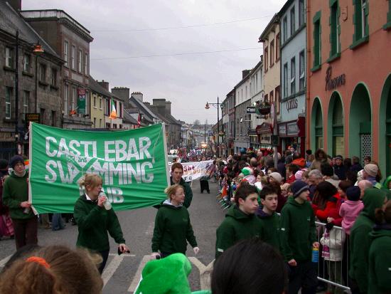 Mainly from Main Street Castlebar the  St Patrick's Day Parade 2006