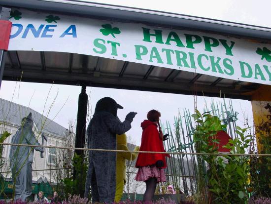 On the Market Square Castlebar - St Patrick's Day Parade 2006