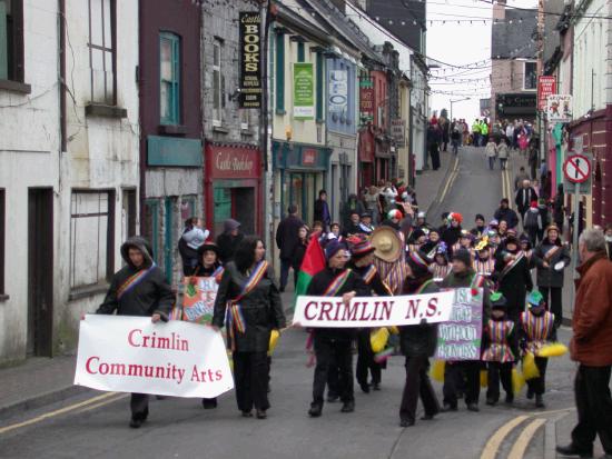 St Patrick's Day Parade 2006 - viewed from New Antrim Street