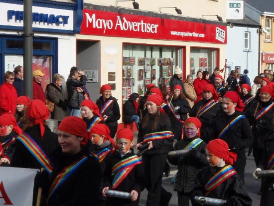 Castlebar St. Patrick's Day Parade - 17 March 2008