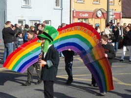 The End of the Rainbow at Castlebar's 2008 St. Patricks Parade