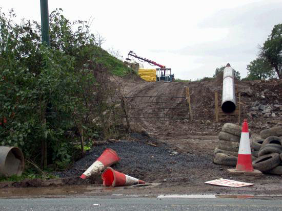 N5 Road Crossing but No Spur to Castlebar