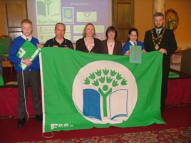 Scoil Raifteiri keep it green with their third Green Flag award. Click photo for details.