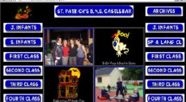 St. Patrick's BNS gets into the Halloween spirit. Click photo for more from their spooky website.