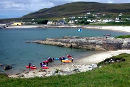 Water Sports at Dooega and Kildownet Head. Click above for more photos from Sean Smyth.