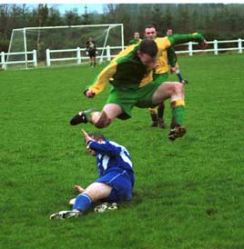 Charlestown v Manulla Action - Click for original page featuring this photo