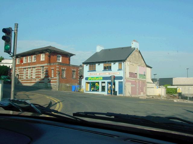 Looking towards the Post Office and the Polish Shop 6 June 2007