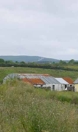 Marching down the hills above Castlebar... the windmills are coming!