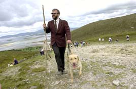 Keith Heneghan's photograph from last year's pilgrimage - in honour of Reek Sunday we have put together a gallery of photographs of Croagh Patrick gathered from various web sites on www.castlebar.ie - click photo for more.