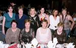 Party time in the TF Royal Theatre Castlebar
A group from Kitty Hawkes Front L-R: Breege McKeon, Ann Coy, Eileen McDonagh, Bridie Joyce, Back L-R: Sandra McNeela, Liz Bonnick, Helen Kenny, Ann Coleman, Caroline Gavin, Fidelma Loftus: Photo  Ken Wright Photography 2004 
