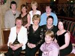 Party time in the TF Royal Theatre Castlebar
A group from Mayo General Hospital Front L-R: Kathleen Conway, Mary Hayes, Louise OMalley, Gina Redmond, Elaine Healy,  Back L-R: Andrea McGreal, Marie Todd, Patricia Martin, Frances Burke.
Photo  Ken Wright Photography 2004 

