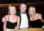 Party time in the TF Royal Theatre Castlebar
L-R: Marcella Moran, Frank Forde, Deidre Kilcoyne: 
Photo  Ken Wright Photography 2004 

