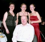 Party time in the TF Royal Theatre Castlebar
A group from McCarney & Co Solicitors Sligo L-R: Gerry McCarney Back L-R: Hilary Jordan, Dolores Convey, Christina Foley : Photo  Ken Wright Photography 2004 
