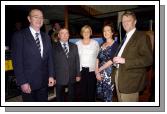 Pictured in the TF Royal Hotel and Theatre on Thursday at the Mike Denver Christmas Party Night. L-R: Seamus Hughes, William Scott, Sandra Scott, Maria Hughes, Patrick Flannelly. Photo  KWP Studio 094.

