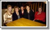 Pictured in the TF Royal Hotel and Theatre on Thursday at the Mike Denver Christmas Party Night. A group from Cong L-R: Ann Little, Sarah Sweeney, Cathy McHugh, Kitty Varley, Ann Casey, Photo  KWP Studio 094.