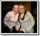 Pictured in the TF Royal Hotel and Theatre on Thursday at the Mike Denver Christmas Party Night. Bridget Lawrence and Rosemary Maughan. Photo  KWP Studio 094.
