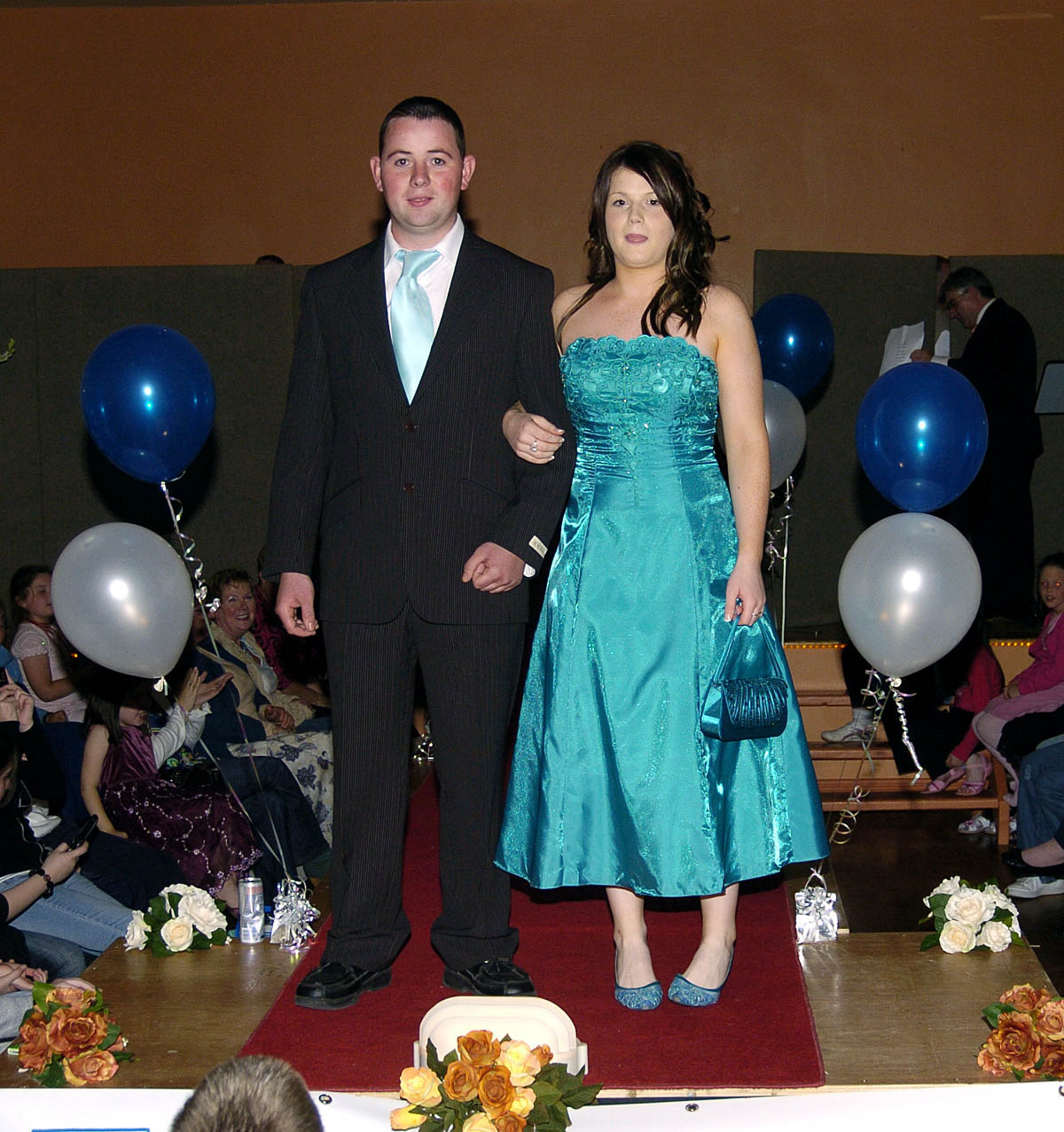 Pictured in the Resource centre in Balla at a Fashion Show organised by Manulla Football Club Youth Council to raise funds for Manulla Football Club. Outfits for the night were supplied by Next Step, Elverys, Adams at Shaws, Beverley Hills and Padraic McHales. Damien Joyce and Jennifer Dempsey Photo  Ken Wright Photography 2007  