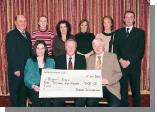 Presentation of Bright Eyes Cheque for 9500 euro at the Mayo Athletic Club Presentations held in Breaffy House Hotel & Spa Castlebar