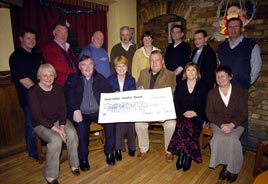 Mount Daisy Golf Club presenting a cheque for 10,000 euro to the Mayo Cancert Support Association. Click for details from Ken Wright Photography.