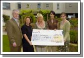 At the presentation of a cheque for the Castlebar MRI Scanner from 'Funky Fashionable Felines' hosted by the Zalon, in conjunction with Koru Treatments, La Bella Lusso and Ms. Rita Moylette, Image Consultant.